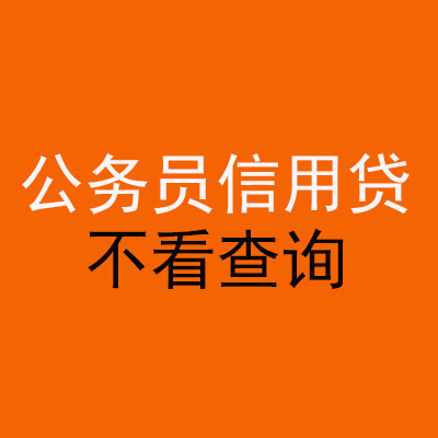 畅好乡公务员信用贷款